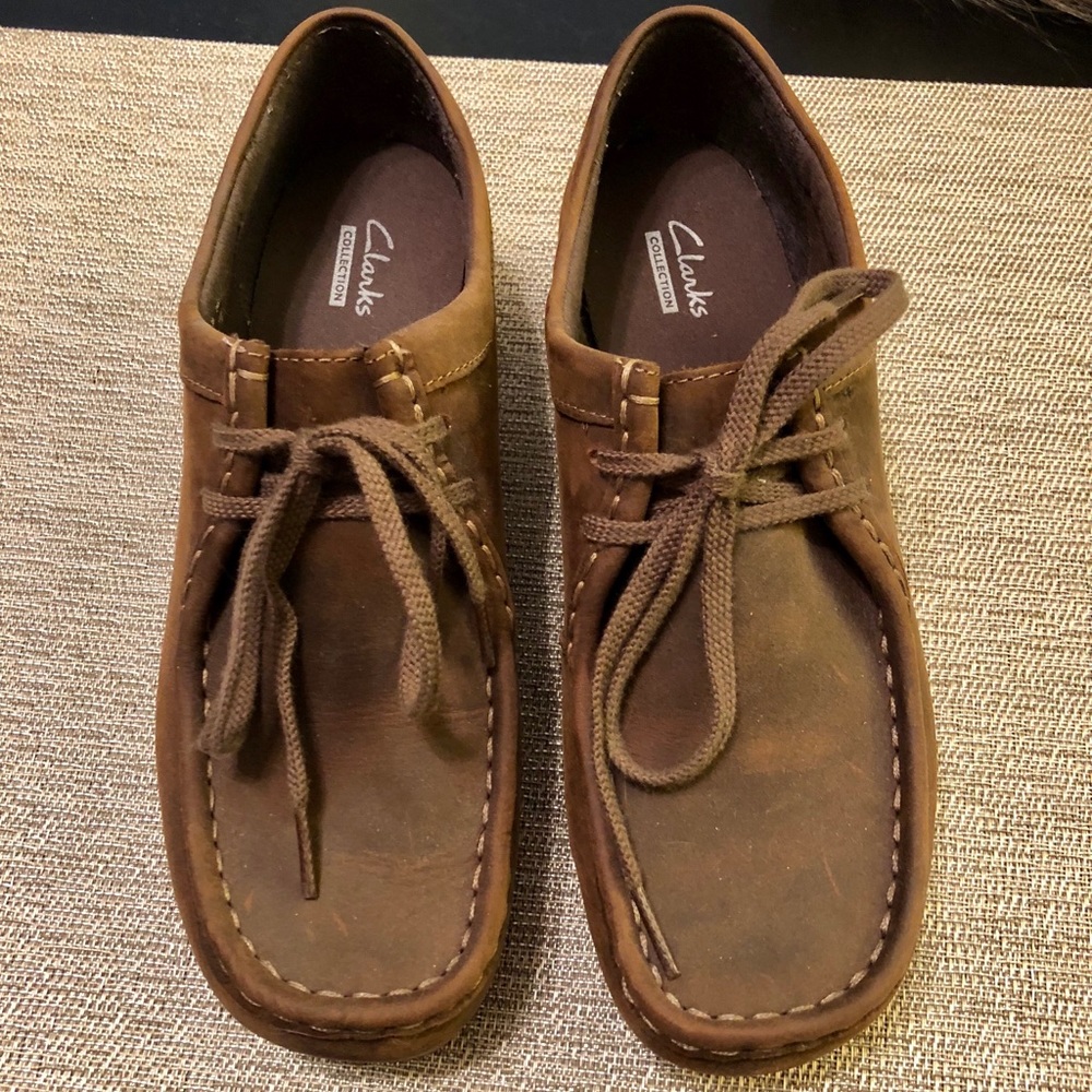 Clarks Women’s Padmora Dark Brown Wallabees